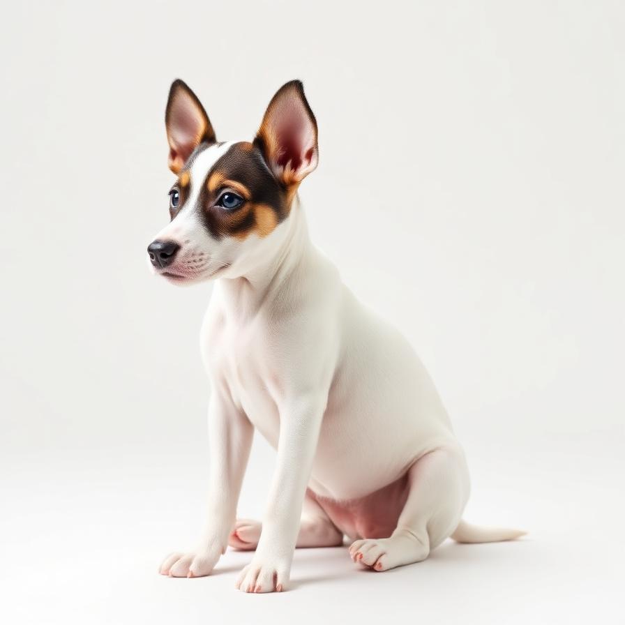 Jack Russell Blanco con Negro